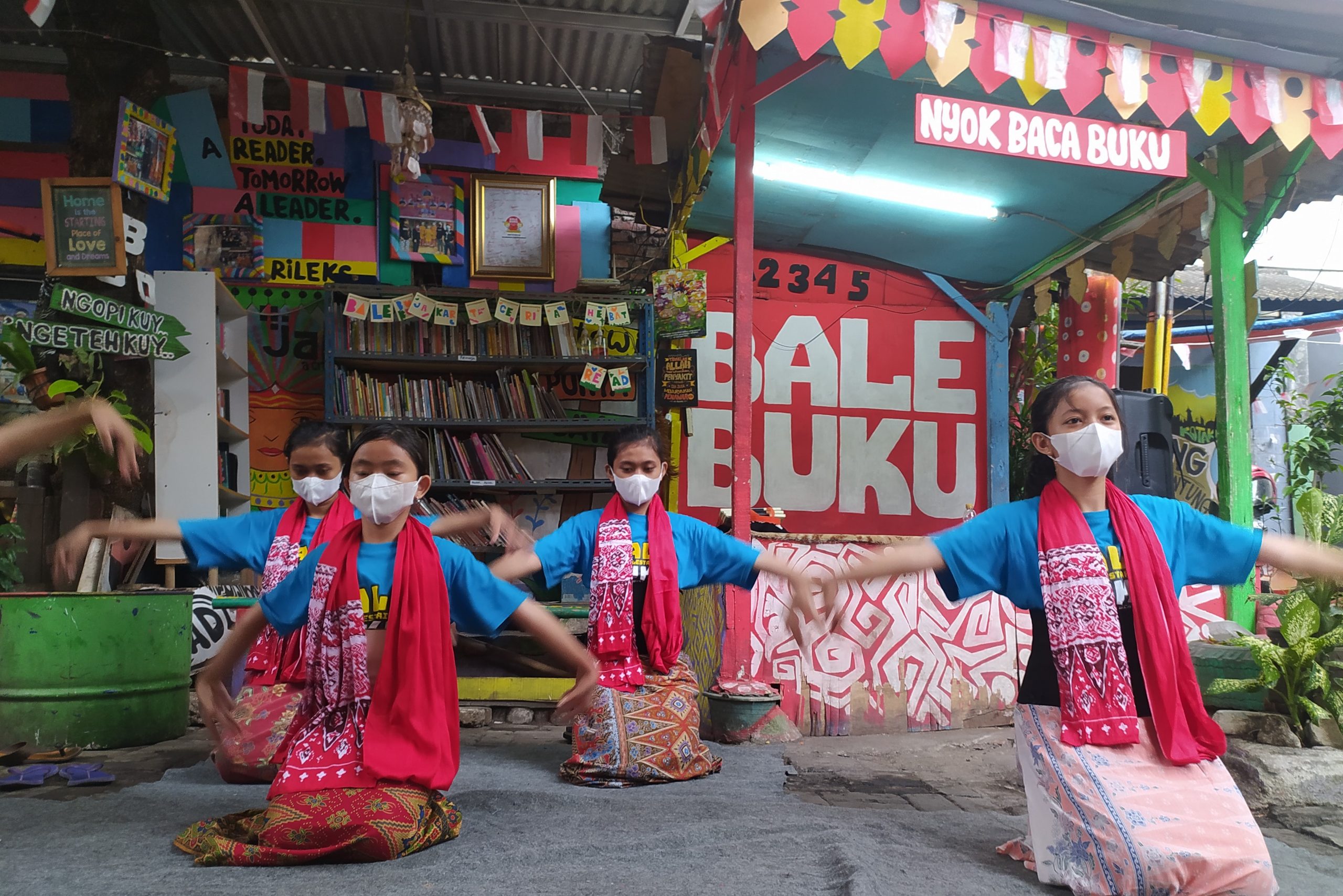 Bale Buku Jakarta Kawinkan Tradisi dan Literasi, Tumbuhkan Minat Baca Anak Betawi