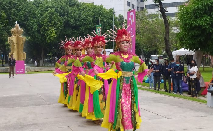 Tari Lenggok Gonjreng, Tari Kreasi dari Betawi