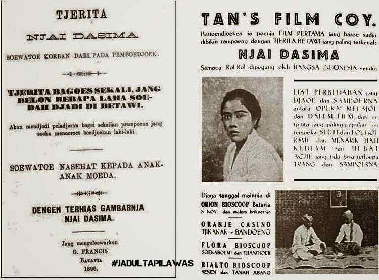 Sejarah Film Pertama di Hindia Belanda